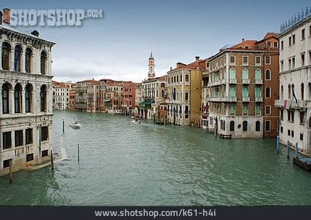 
                Kanal, Venedig, Rialto                   