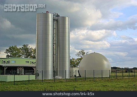 
                Biogas, Biogasanlage, Biokraftwerk                   
