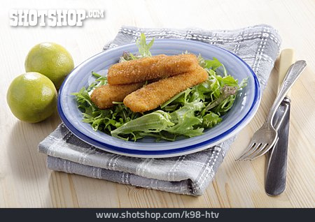 
                Salat, Chicken-nuggets                   