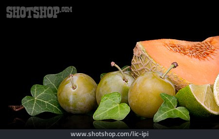 
                Cantaloupe-melone, Edel-pflaume                   