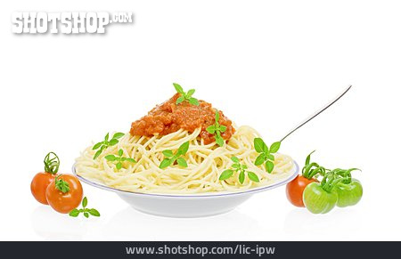 
                Spaghetti, Pasta, Tomatensoße                   
