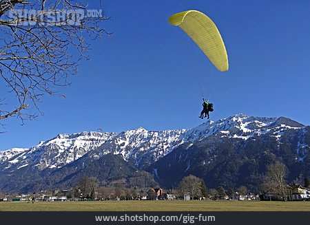 
                Paraglider, Paragliding, Gleitschirm, Interlaken                   