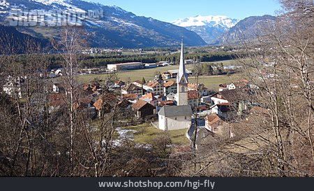 
                Dorf, Graubünden, Sils                   