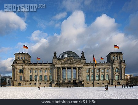 
                Winter, Reichstag                   