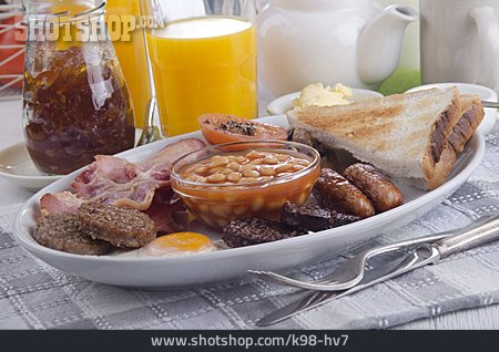 
                Frühstück, Irisch, Irische Küche                   