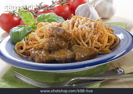 
                Spaghetti, Rindfleisch                   