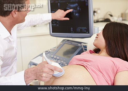 
                Schwangerschaft, Ultraschall, Vorsorgeuntersuchung, Gynäkologe                   