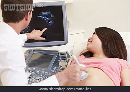 
                Schwangerschaft, Ultraschall, Vorsorgeuntersuchung, Gynäkologe                   