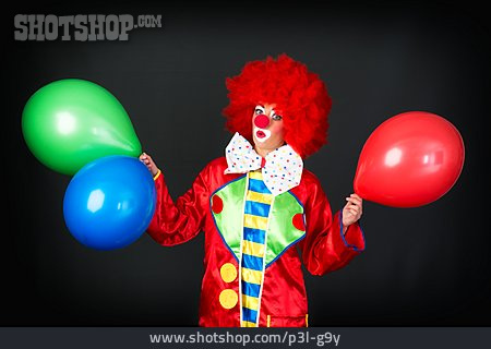 
                Humor & Skurril, Luftballon, Clown                   