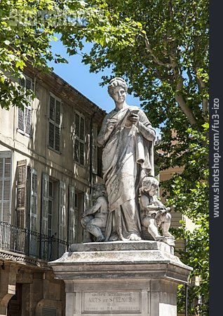 
                Skulptur, Statue, Aix En Provence                   