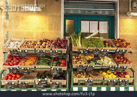 
                Obst, Gemüse, Marktstand                   