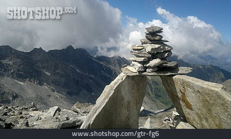 
                Steinmännchen, Zillertaler Alpen                   