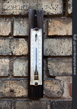 
                Verwittert, Thermometer                   