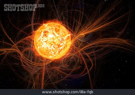 
                Sonne, Feuerball, Planet                   