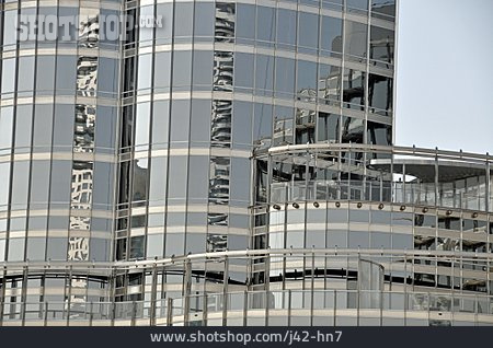 
                Glasfassade, Burj Khalifa                   