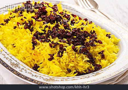 
                Orientalische Küche, Reisgericht, Tahchin                   