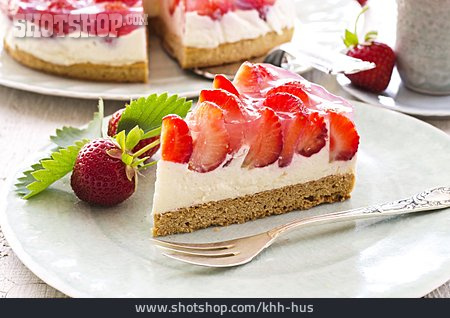 
                Strawberry Tart, Piece Of Cake, Strawberry Cake                   