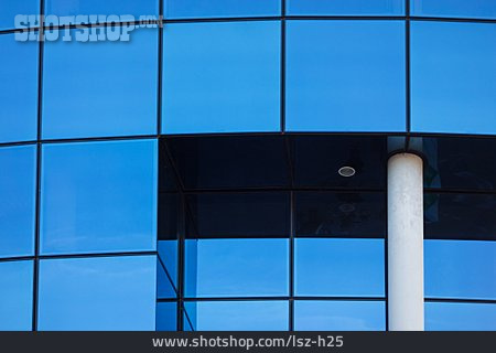 
                Architektur, Detail, Glasfassade                   