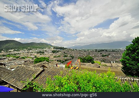 
                Stadtansicht, Yunnan, Lijiang                   
