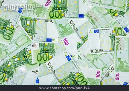 
                Geld, Euro, Geldschein, 100                   