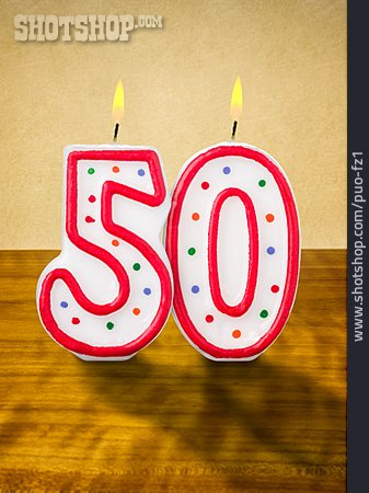 
                Birthday, 50                   