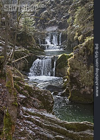 
                Wasserfall, Rottacher Wasserfall, Rottach                   