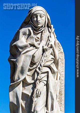 
                Heilige, Heiligenstatue, Katharina Von Siena                   