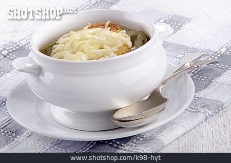 
                Suppe, Zwiebelsuppe                   
