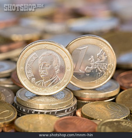 
                Euro, Spanien, Euromünze                   