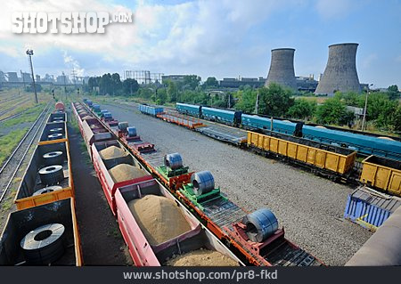 
                Transport, Güterzug, Cargo                   