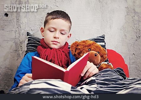 
                Junge, Buch, Lesen, Lektüre                   
