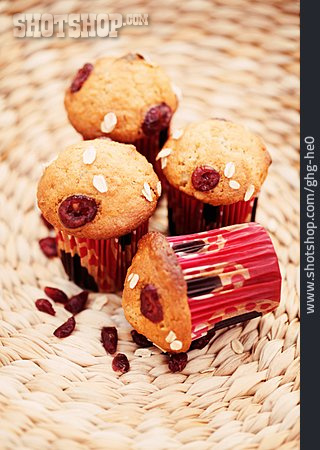 
                Cranberrymuffin, Preiselbeeren, Cupcake                   