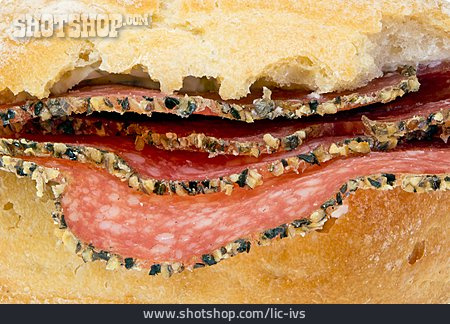 
                Salami, Sandwich, Salamibrötchen                   