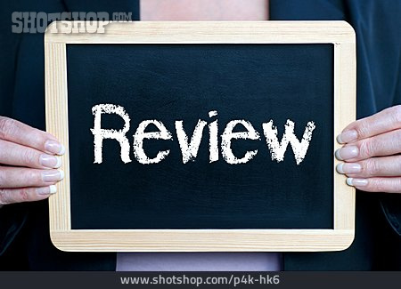 
                Besprechung, Kritik, Bewertung, Review                   