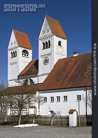 
                Kirche, Kloster, Steingaden, St. Johannes Baptist                   