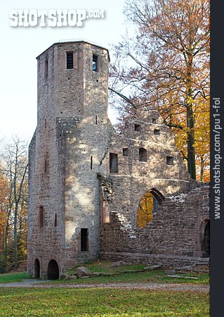 
                Ruine, Barbarakapelle                   