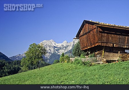 
                Scheune, Alm, Berchtesgadener Alpen, Reiteralm                   
