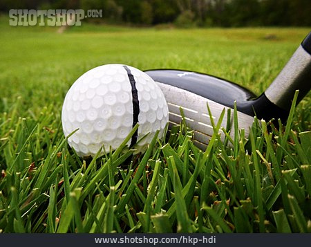 
                Golfball, Abschlag                   
