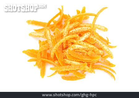 
                Orangenschale                   