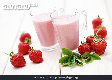 
                Milchshake, Erdbeershake                   