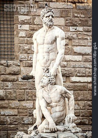 
                Statue, Herkules, Cacus                   