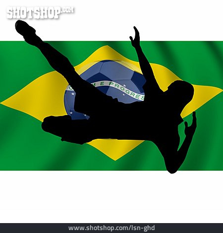 
                Brasilien, Nationalflagge, Fußball-wm                   
