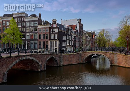 
                Brücke, Gracht, Amsterdam                   