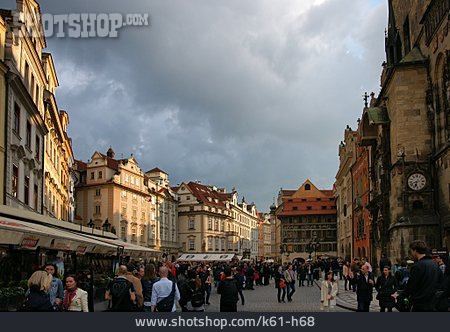 
                Rathaus, Marktplatz, Prag                   