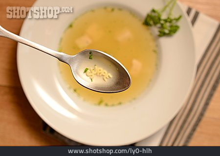 
                Suppe, Brühe                   