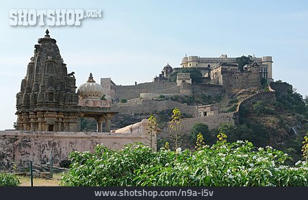
                Burg, Festung, Rajasthan, Kumbhalgarh                   
