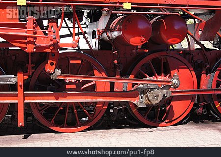 
                Lokomotive, Radsatz, Dampflokomotive                   