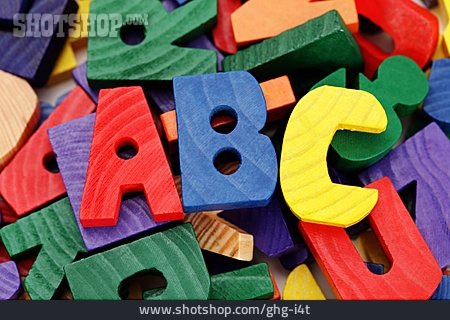 
                Abc, Lernspielzeug, Holzbuchstaben                   