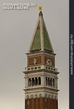 
                Kirchturm, Venedig, Markusturm                   