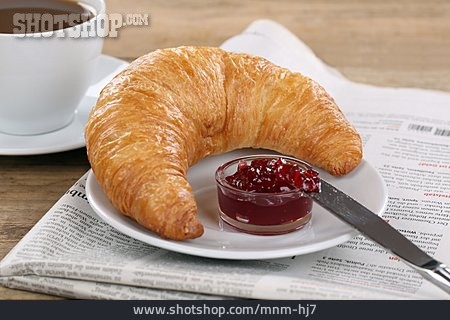 
                Croissant, Frühstück, Morgens                   